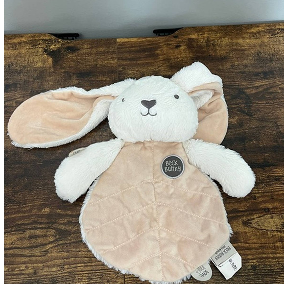 O.B. Designs Beck‎ Bunny Hug Me Love Me Plush Lovey - Picture 2 of 6